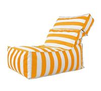 KBZSlyn Fodera per poltrona a sacco da esterno (senza imbottitura) Oxford, impermeabile, morbida e confortevole, ideale per piscina, spiaggia, club, soggiorno, sdraio, reclinabile. (Yellow Cover)