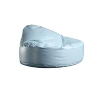 KBZSlyn Pouf imbottito in similpelle (senza imbottitura) poltrona ad angolo, poltrona a sacco, poltrona morbida, seduta da pavimento, camera da letto, soggiorno(PU-light blue)