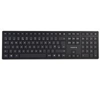 Kc 6000 Sottile con Filo Tastiera, Nero - CHERRY