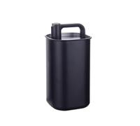 KC Kitchen & Co. Barattolo per caffè ermetico da 500 g, in acciaio inox, con coperchio sottovuoto e coperchio di protezione