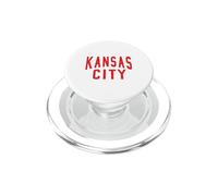 Kc Rosso e Nero Kansas City Old School Throwback PopSockets PopGrip per MagSafe