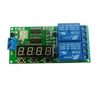 KC22B02 5V Modulo relè di ritardo multifunzione a 2 canali Modulo interruttore relè timer ciclo 0-9999s for motore LED Smart Home