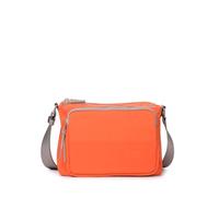 KCB Borsa a tracolla grande Wide | Design spazioso e confortevole | Accessibile e pratico | Ideale per il giorno | Maniglie regolabili | 100% vegano, arancione