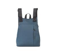 KCB Zaino Antifurto Piccolo Maze | 100% Vegan | Zaino compatto da donna con sicurezza extra, Petrolio