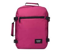 KCB Zaino grande Underseat | Borsa a mano da cabina per aereo | Bagaglio a mano per Ryanair, Vueling e Easyjet | Zaino leggero da viaggio low-cost | Maniglie regolabili | 100% vegano, Gomma da