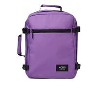 KCB Zaino grande Underseat | Borsa a mano da cabina per aereo | Bagaglio a mano per Ryanair, Vueling e Easyjet | Zaino leggero da viaggio low-cost | Maniglie regolabili | 100% vegano, viola, Grande