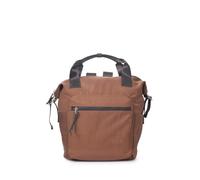 KCB Zaino Mediano Wide | Design Resistente, Funzionale e Spazioso | Perfetto per la Vita Quotidiana | Manici Regolabili | 100% Vegano, marrone, Mediano (35 cm x 33 cm x 15 cm)