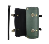KCBHSH Borsa Da Sella Per Moto Borsa Per Attrezzi Forcella Anteriore Custodia In Pelle Per Bagagli Kit Impermeabile Per Harley Sportster XL883 XL1200 Archiviazione multifunzionale(VERDE)