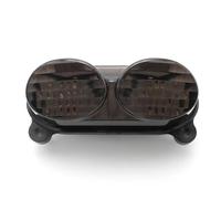 KCBHSH Fanali Posteriori Per Motociclette Luce Freno Posteriore Luce Indicatore Di Direzione Parti Per Kawasaki ZX-6R G1G2J1J2 1998-2002 ZR7S ZX900 ZX9R ZZR600 Integrata Lampada(Fumo,X-2)