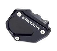 KCBHSH Piastra Allargata Estensione del Piede della Base del Cavalletto Laterale per Moto per B&MW R1200R 2006-2014 Piastra di Supporto del Cavalletto Allargata Cavalletto Supporto(Nero)