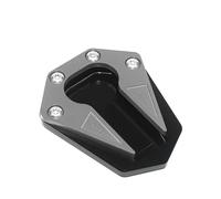 KCBHSH Piastra Allargata Piastra di Estensione del Cavalletto Laterale per Moto per Benelli TRK 502 502X 2017-2023 Piastra di Supporto del Cavalletto Laterale Allargata Cavalletto Supporto(Titanio1)