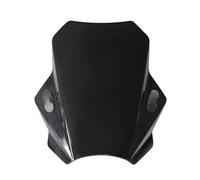 KCBHSH Spoiler Per Parabrezza Moto Per Kawasaki Per Vulcan Per S650 Per EN650 Per VN650 2015-2024 Per Staffa Parabrezza Antivento Di Estensione(Nero)