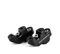 KCBHSH Supporto Di Rialzo Per Manubrio Moto Per Per CB500X Per CB500F Per CB300F Adattatore Di Sollevamento Staffa Di Estensione Dell'altezza Distanziali(Nero 1)