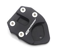 KCBHSH Supporto Estensione Cavalletto Per Moto Per SYM MAXSYM TL 500 2019-2020, Piastra Di Supporto Pedana Allargata Moto Cavalletti Base(Nero)