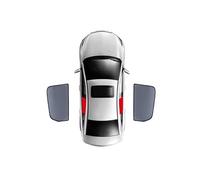 KCBHSH Tendina Parasole per Parabrezza Anteriore per BMW X1 U11 IX1 2023-2024, per Sedili Posteriori Laterali. Parasole Auto Parabrezza Interno(2 Pezzi Posteriori)