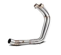 KCBHSH Tubo Di Scarico Per Motocicletta Per YAMAHA MT07 Mt-07 MT 07 2014-2023 Slip-On Kit Completo, Marmitta, Raccordo Centrale, Raccordo Tubo(Colore 1)