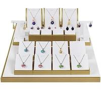 Kccjjrg A,Set di Espositori per Gioielli/Organizzatore da Scrivania per Collane E Braccialetti/Manichino Espositore, per Vendita E Collezione di Gioielli/Centri Commerciali, Uso Domestico