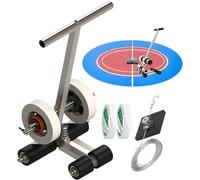 Kccjjrg B,Macchina per La Segnaletica Stradale/Applicatore Manuale di Nastro Gonglu/Strumento per La Marcatura E L'applicazione di Cerchi di Vernice su Pavimenti E Campi