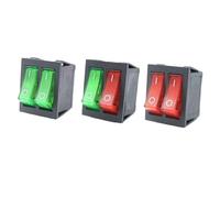 KCD8-6PIN Interruttore a bilanciere 15A 250V Doppio controllo ON-OFF Alimentazione for barche Applicazioni marine 1 Pz(1PCS R G)