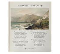 KCDFDVJFBM Christian Wall Art with Hymn Music Sheet, Inspirational Nature Landscape Canvas Print Oak Tree Theme for Church Office Home Decor(Framed,08x12inch(20x30cm))