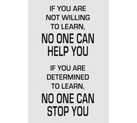 KCDFDVJFBM If You Are Not Willing to Learn - Motivational Wall-Art for Home Office & Classroom, Educational Print for Entrepreneurs, Inspirational Quote Decor(Framed,08x12inch(20x30cm))