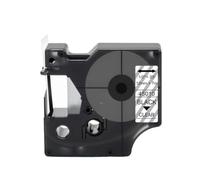 kcdVFmqhb Nastro etichetta D1 6 9 12mm 45013 40913 43613 Adatto 45010 45016 45018 Compatibile con l'etichettatrice LabelManager 160 280 (Black on Clear)