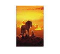 KCFDKKDK Poster decorativo da parete del film Il Re Leone Il Re Leone, poster decorativo da parete su tela, poster decorativo moderno per camera da letto, per camera da letto, 20 x 30 cm