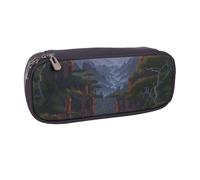 KCGSDEGV Shining Overlook - Astuccio per penne e matite con stampa di Overlook, per studenti, ragazze, ragazzi, grazioso astuccio in pelle, organizer per cancelleria, per bambini, uomini e donne