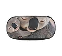 KCGSDEGV Simpatico astuccio con stampa koala, astuccio per cancelleria, portapenne, trousse per il trucco, per viaggi, scuola, lavoro