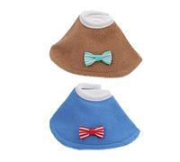 KCHSRKHXC 2 pezzi Collar protettivo per uccelli per pappagalli anello berretto morbido protettore al collo per animali domestici morbido per la salute dei pappagalli