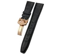 KCHSRKHXC 20mm 21mm 22mm Cowhide Watch Band Replacement for Porotfino Family 'S Watches Strap Folding Buckle