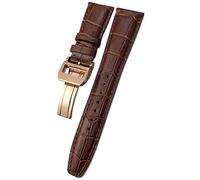 KCHSRKHXC 20mm 21mm 22mm Cowhide Watch Band Replacement for Porotfino Family 'S Watches Strap Folding Buckle