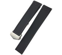 KCHSRKHXC 20mm 22mm Rubber Silicone Watch Strap Waterproof Bracelet Watchband For AQUARACER 300 WAY201B CALIBRE 5 Accessories
