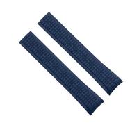 KCHSRKHXC 21mm Silicone Rubber Watchband per cinturino Patek per Aquanaut Philippe Series 5164A 5167A 5968A Watch Band