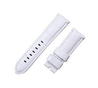 KCHSRKHXC 22mm 24mm 26mm Leather Watchband Compatible With Strap Watch Band Tang Buckle PAM441/111/386 Accessories