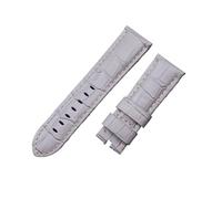 KCHSRKHXC 22mm 24mm 26mm Leather Watchband Compatible With Strap Watch Band Tang Buckle PAM441/111/386 Accessories