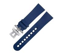KCHSRKHXC 23.0Mm Fluorous Gomma Morbida Cinturini Per 5000 5015 Watch Belt Bracciali Cinturino di Ricambio, 23.0Mm, Standard, Standard