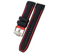 KCHSRKHXC 23mm 24mm Premium Quality Rubber Silicone Watchbands Soft Watch Strap Special For T035617 T035627 T035 Bracelets