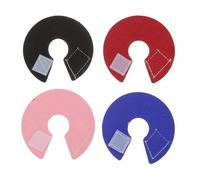 KCHSRKHXC 4 pezzi Collar per pappagallo a colori misti per gli uccelli per animali domestici protettivi un design per ferita e toelettatura adatti a macaws e padri