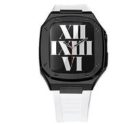 KCHSRKHXC 41 mm45 mmAcciaio inossidabileCinturino SetforAppleWatch44mmMetalCaseforiWatch87Series6SE5440mmDIYModificationKit