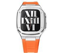 KCHSRKHXC 41 mm45 mmAcciaio inossidabileCinturino SetforAppleWatch44mmMetalCaseforiWatch87Series6SE5440mmDIYModificationKit, Parent, Standard, Standard