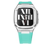 KCHSRKHXC 41 mm45mmstinlesssteelStapsetForappleWatch44mmMetalcaseForiWatch87Series6Se5440mmDiyModificationKit, J, Parent
