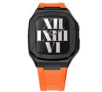 KCHSRKHXC 41 mm45mmstinlesssteelStapsetForappleWatch44mmMetalcaseForiWatch87Series6Se5440mmDiyModificationKit
