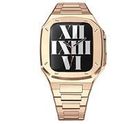 KCHSRKHXC 41 mm45mmstinlesssteelStapsetForappleWatch44mmMetalcaseForiWatch87Series6Se5440mmDiyModificationKit