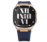 KCHSRKHXC 41 mm45mmstinlesssteelStapsetForappleWatch44mmMetalcaseForiWatch87Series6Se5440mmDiyModificationKit