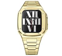 KCHSRKHXC 41MM45MMSTRESSSTESTEELSTRAPSetFORNEFORAPPLEWATCH44MMMETALCASEFORIWATCH87SERIES6SE5440MMDIYMODIFICATIONKIT