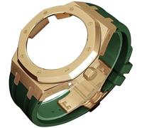 KCHSRKHXC 4rd Gen Mod Kit For GA2100 GA-2100 GA2110 Metal Watch Case Fluorine Rubber Strap Stainless Steel Bezel Sport Watchband