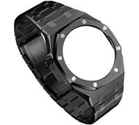KCHSRKHXC All Stainless Steel Watch Bezel Strap Replacement Accessories，For GA2100/GA2110 Men's Women Watches DIY watch strap