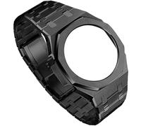 KCHSRKHXC All Stainless Steel Watch Bezel Strap Replacement Accessories，For GA2100/GA2110 Men's Women Watches DIY watch strap