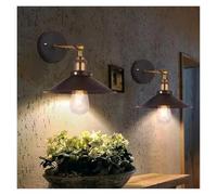 KCHSRKHXC Amen Industrial Style Wall Lamp Staise Staise Hallway Mano decorativo Retro Retro